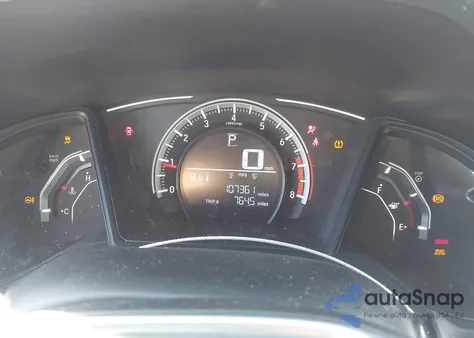 2017 Honda Civic Lx z USA, uszkodzony, nr VIN 19XFC2F54HE000800